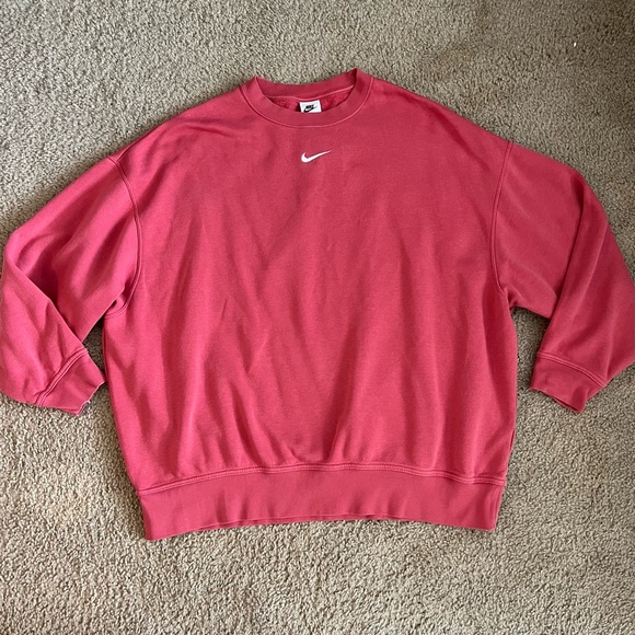 Nike Oversized Fleece Pullover - Picture 3 of 5